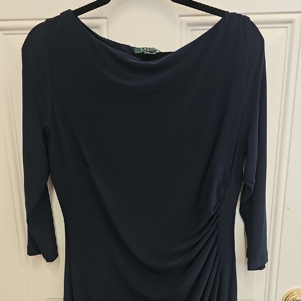 Ralph, Lauren, Classic, Navy, Dress, Wedding, Mother, Bridal, Fall, Summer